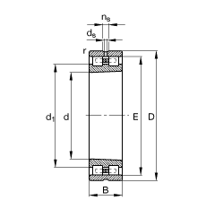 ALS NN3080-AS-K-M-SP, (j) DIN 5412-4 (bio)(zhn)Ҫߴ, ǶλS, pFF 1:12 ɷx, ּpСď(ni)϶ƹ