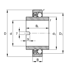 {(dio)S 11208-TVH, (j) DIN 630 ˜ʵҪߴ(ni)ȦL